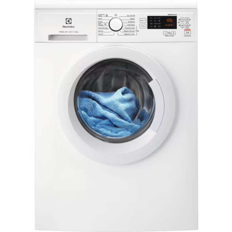 Electrolux EA2F6820CF: Freestanding Front-Load Washing Machine, 8 kg