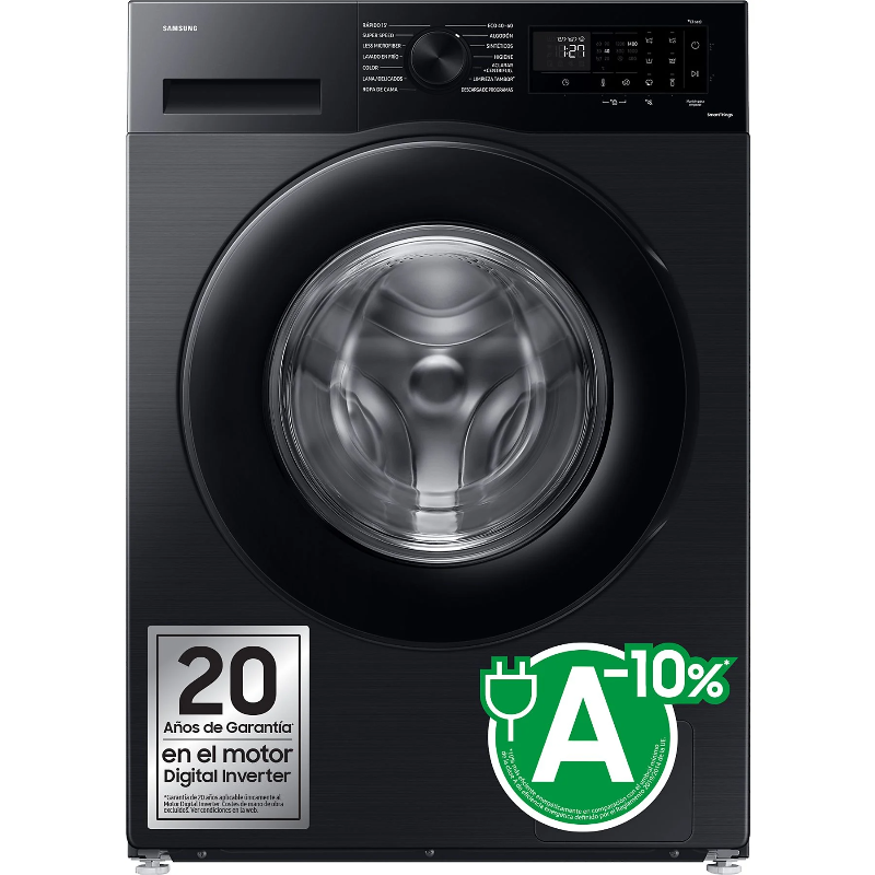 Samsung WW11DG5B25ABEC washing machine with Inverter motor and steam, 11 kg