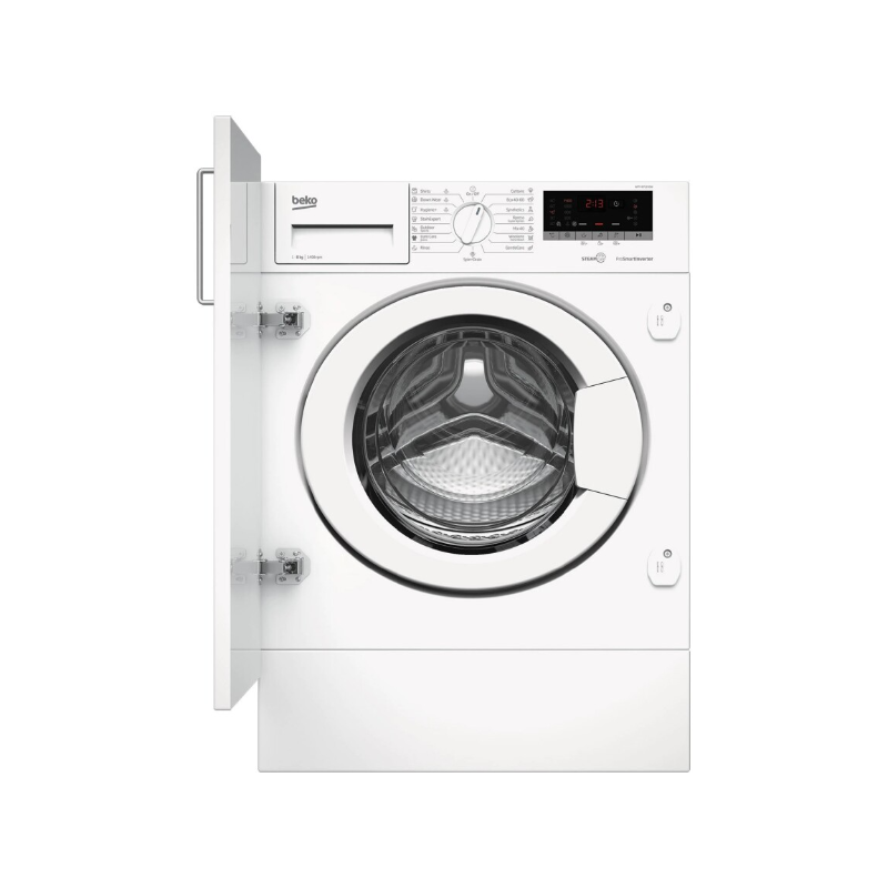 Beko WITV8712X0W integrated washing machine 8 kg class C