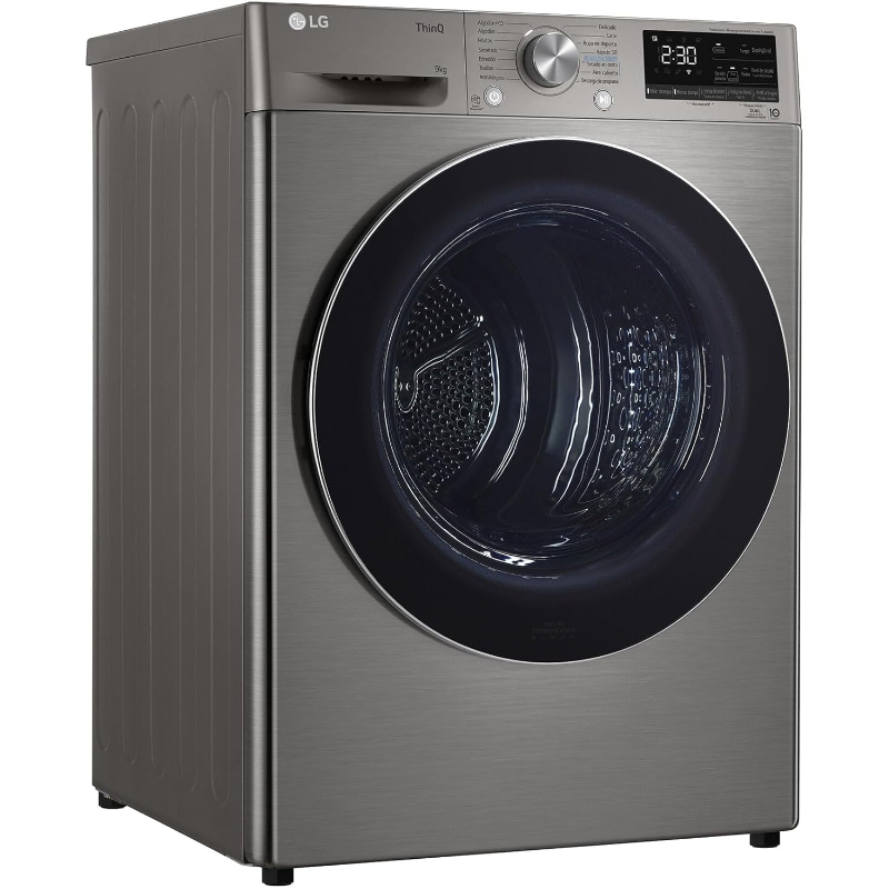 LG RH90V9PV2N: Inverter tumble dryer with WiFi, front-loaded, 9 kg A+++