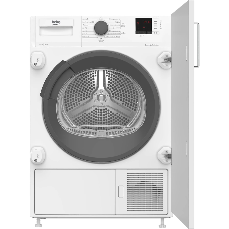 Beko built-in tumble dryer, 7 kg, heat pump class A++