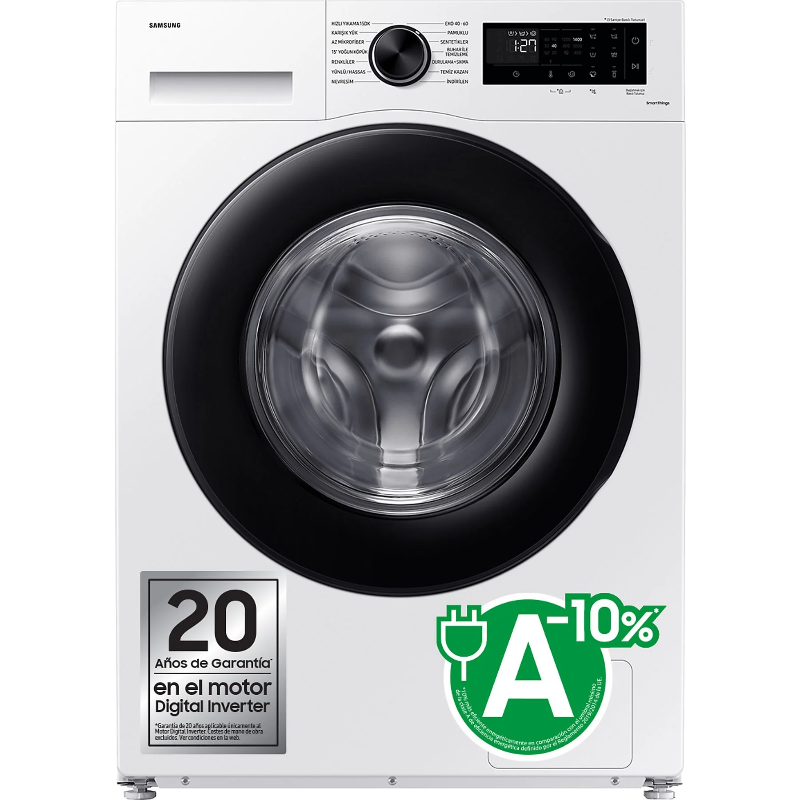 Samsung WW90CGC04DAEEC: front load washing machine 9 kg, 1400 rpm, class A