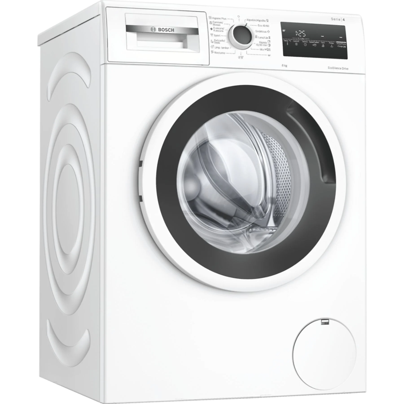 Bosch WAN24268ES: washing machine 8 kg, 1200 rpm, class C, 71 dB(A) noise