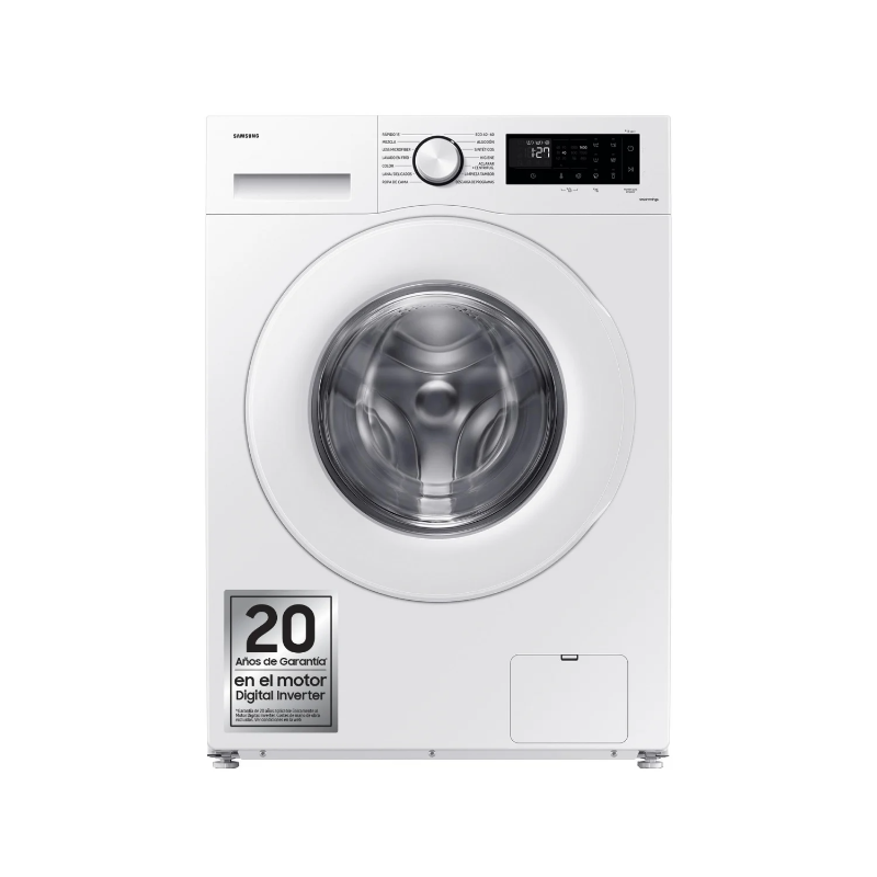 Samsung WW80CGC04DTEEC: washing machine with steam and Inverter motor, 8 kg, class A
