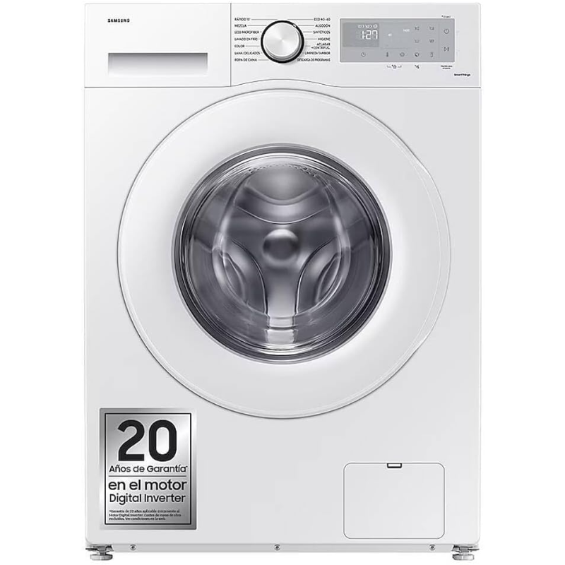 Samsung WW90CGC04DTHEC, washing machine with steam function and Inverter motor, 9 kg