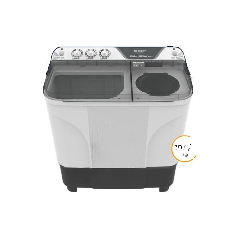Sharp ES-T10040P 10 kg Twin Tub Washer Dryer