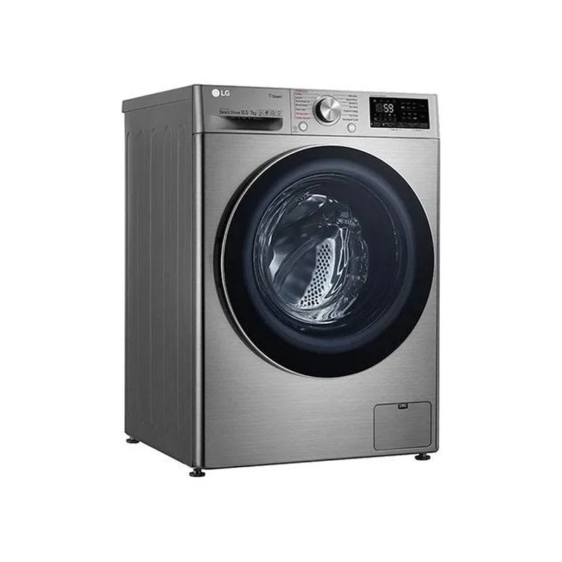 LG F4V5RGP0S Front Load Washer Dryer, 10.5/7 kg